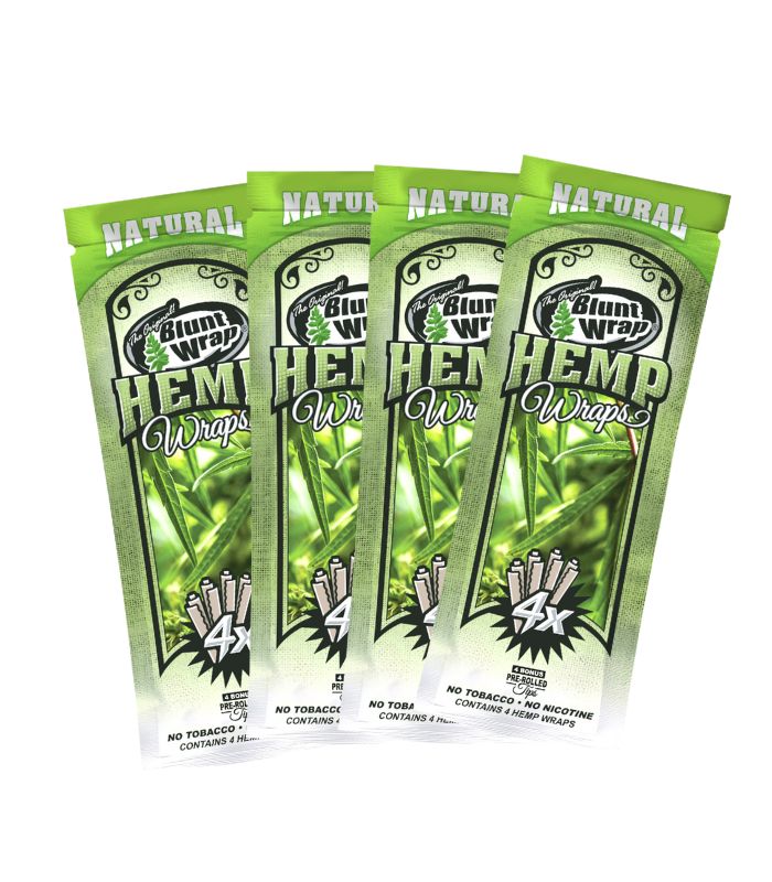 Blunt Wrap 4x Natural + CBD